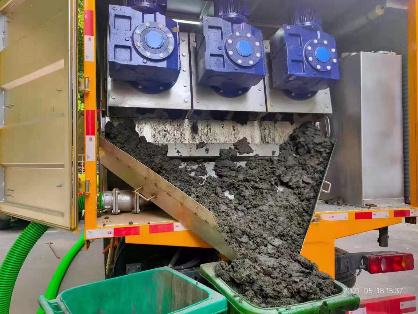 大方化粪池清掏城市维护站-泥浆净化干湿分离处理